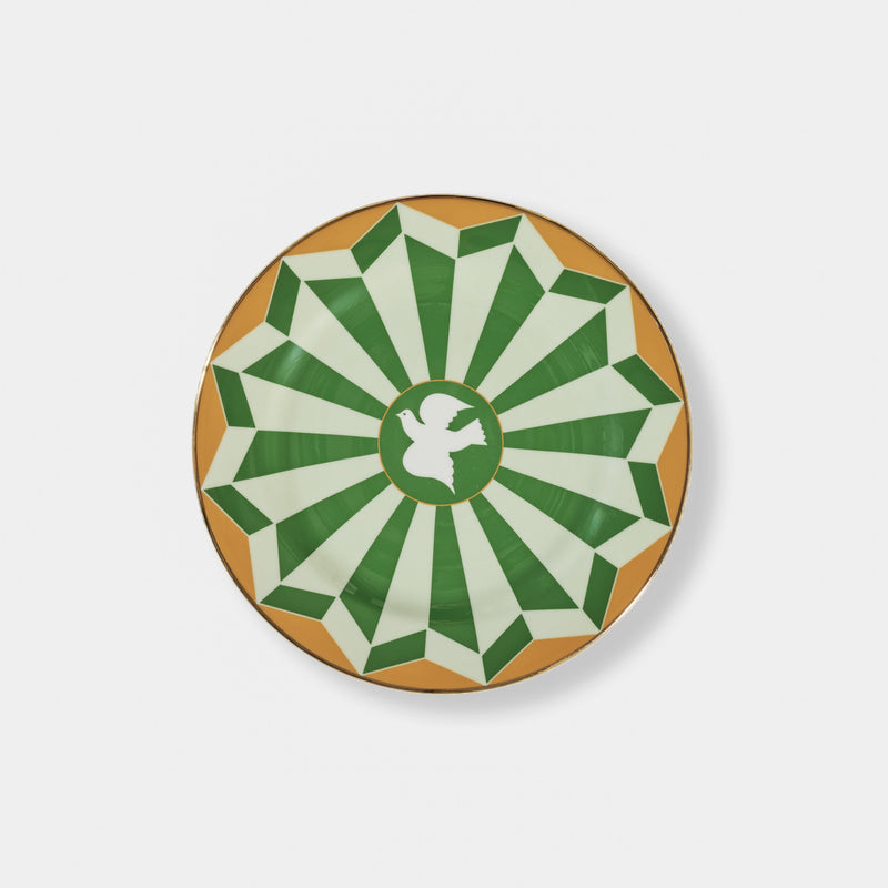 Roman Dove Bosco - Dessert Plate