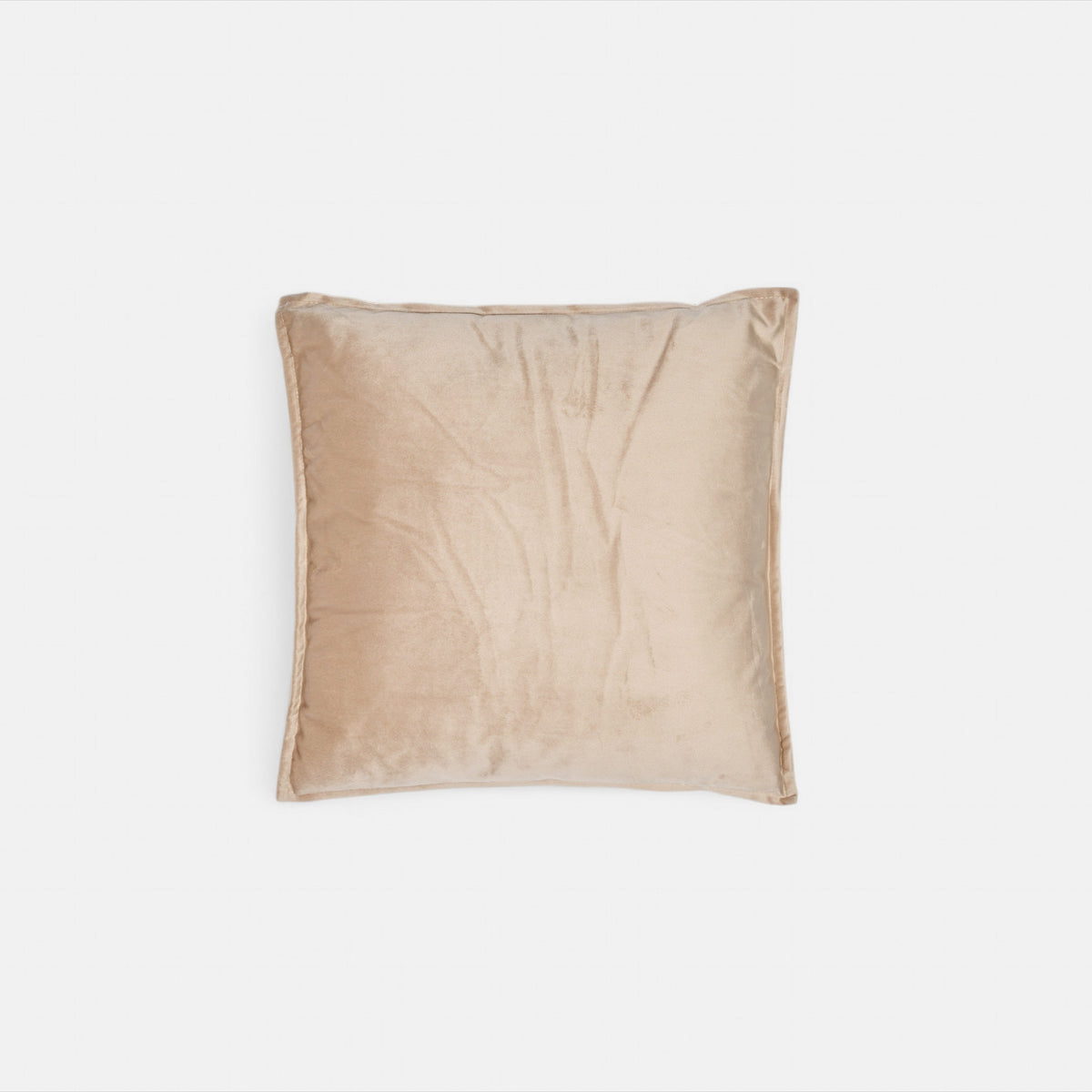 Parigi nude velvet cushion