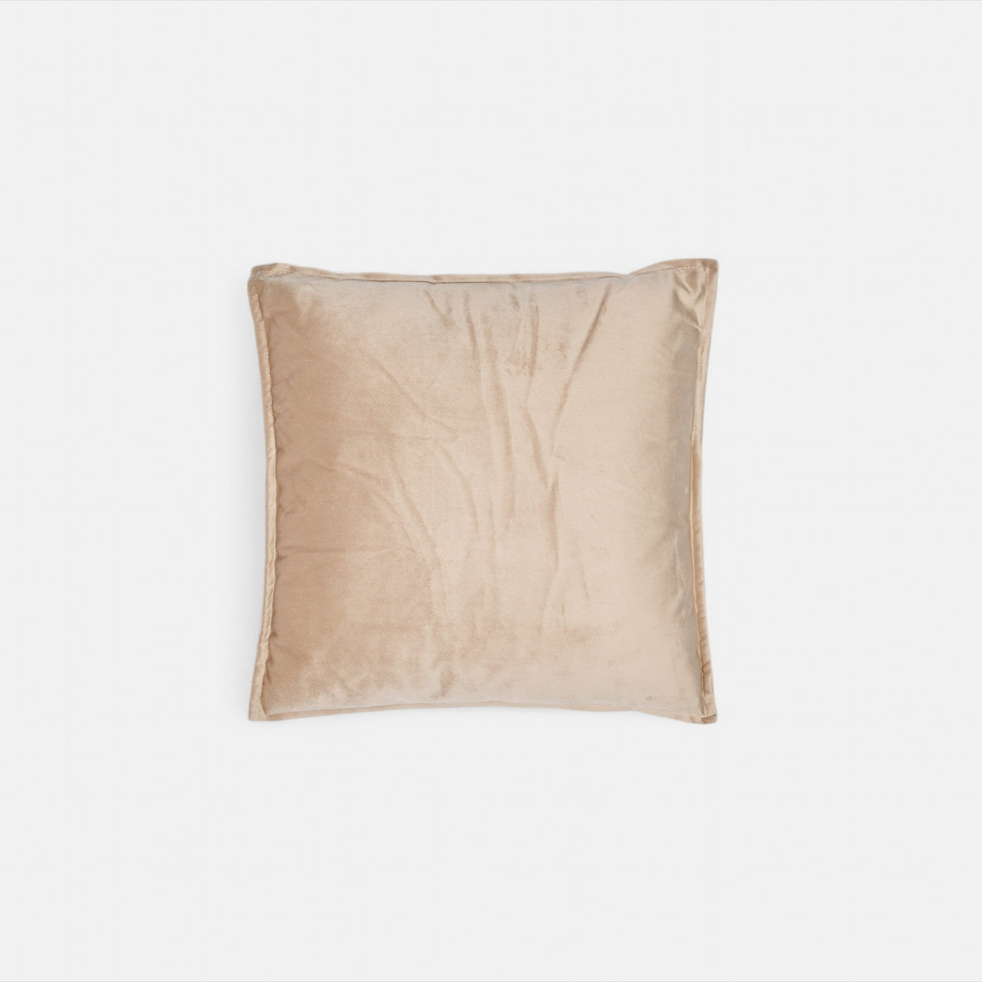 Parigi nude velvet cushion