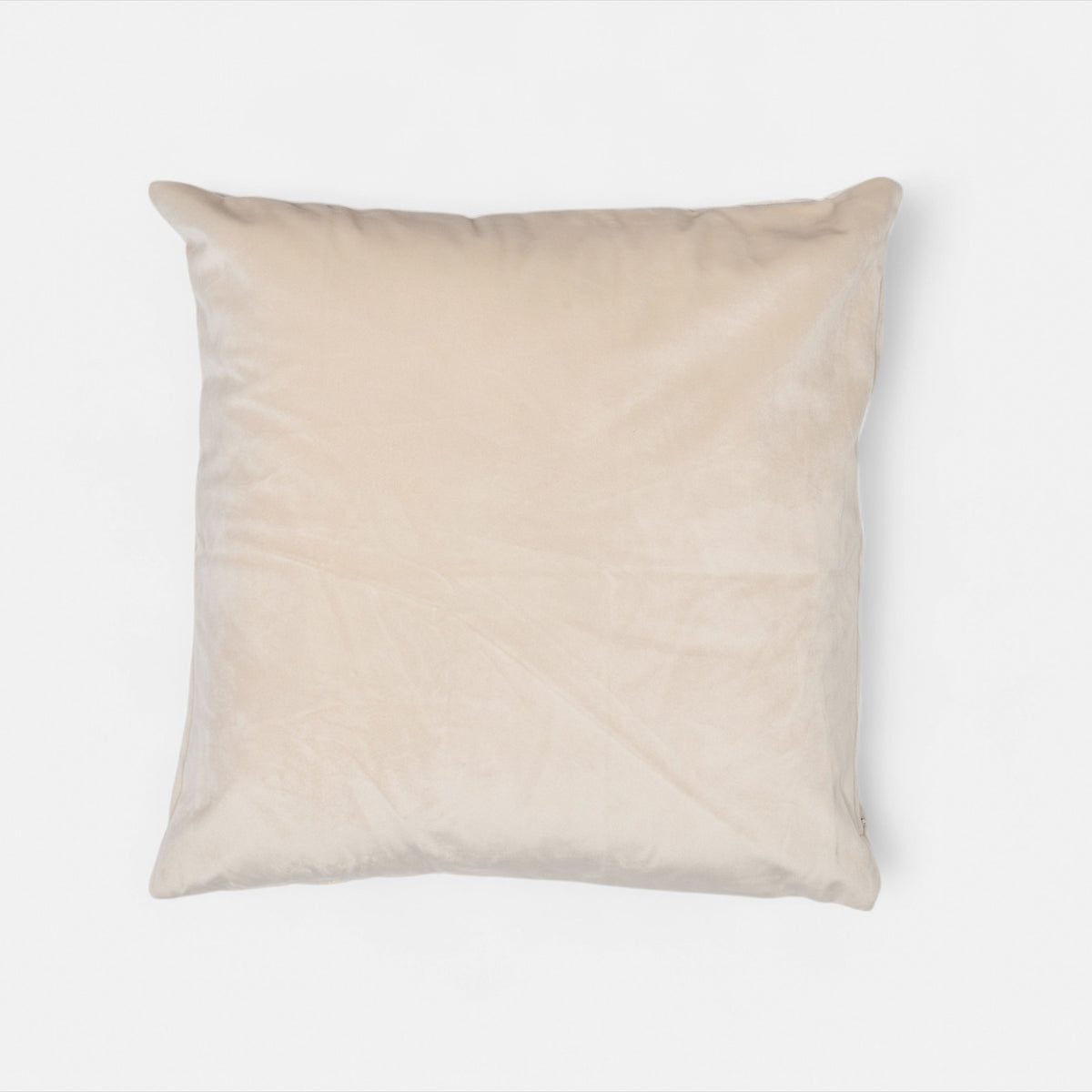 Velvet cushions in White & Pink