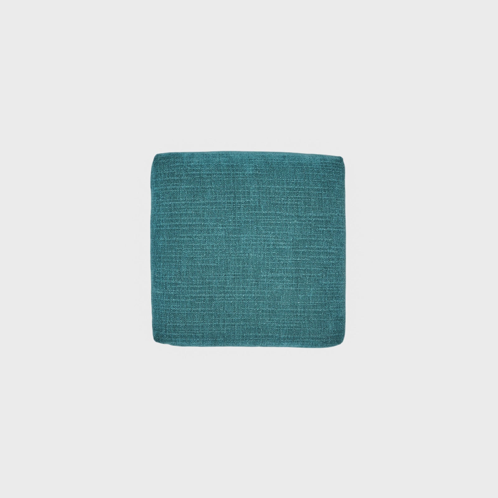 Petrol velvet cushion for chair
