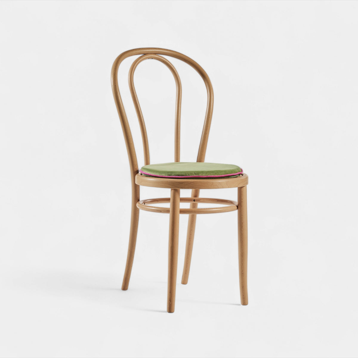 Green cushion w/ Pink Trim for chairs