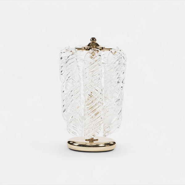 Spiral Glass Lamp