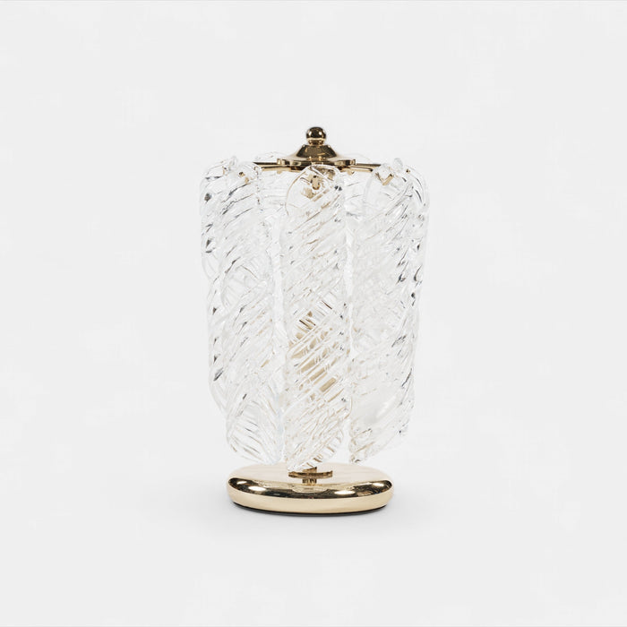 Spiral Glass Lamp