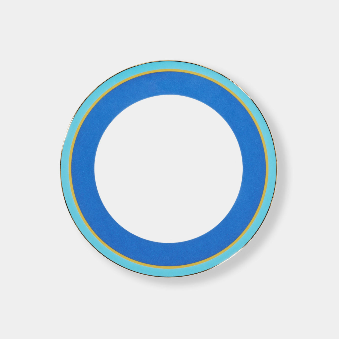 Rainbow Blue - Pop Style Ceramic Plate