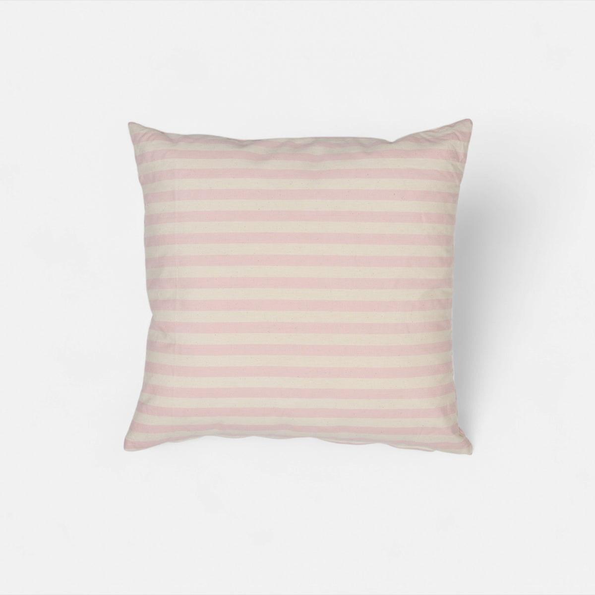 Striped Pink/White cushion