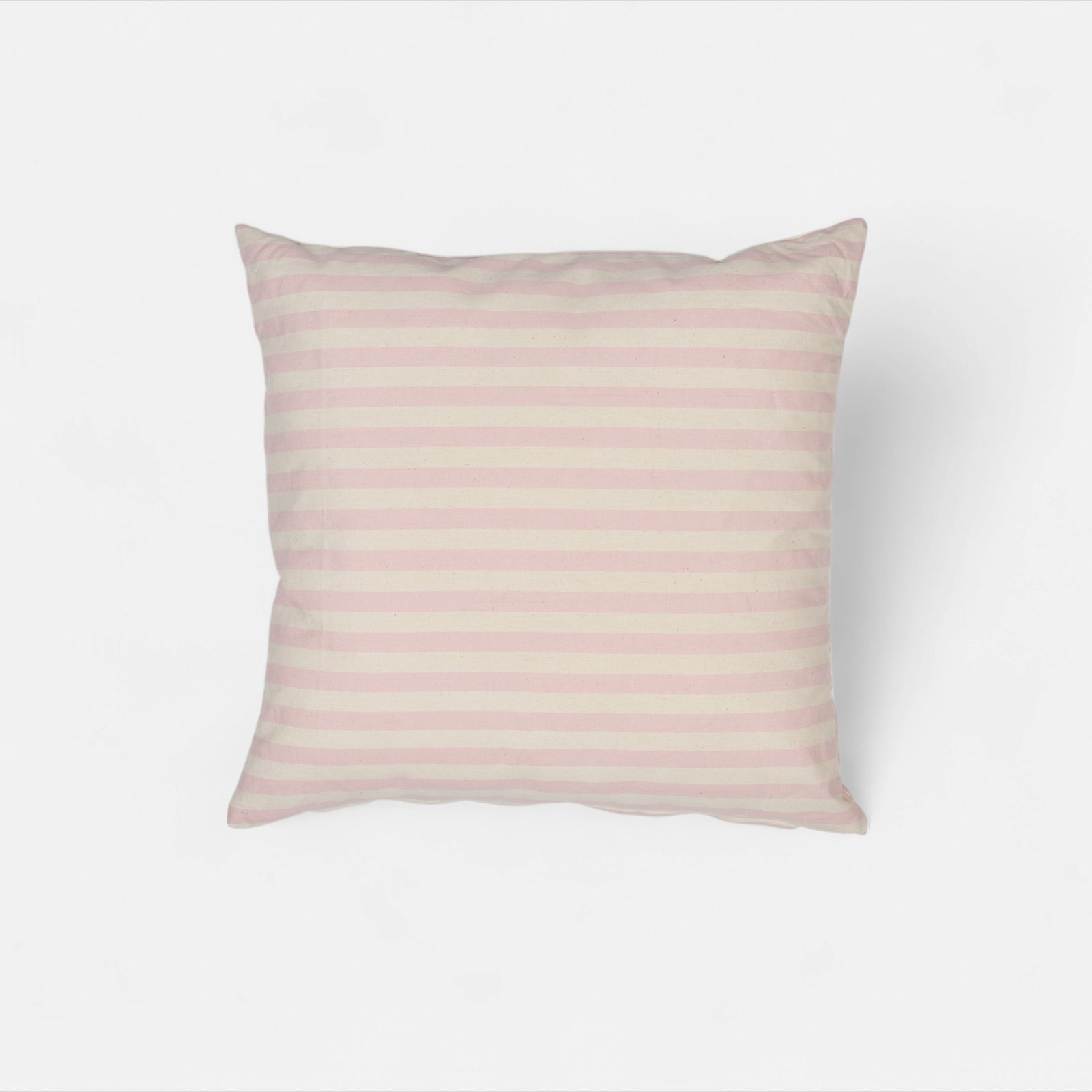 Striped Pink/White cushion