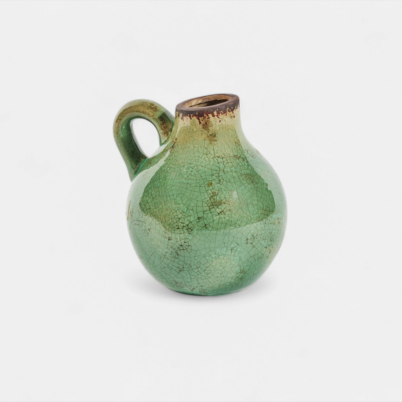 Ceramic Carafe green L