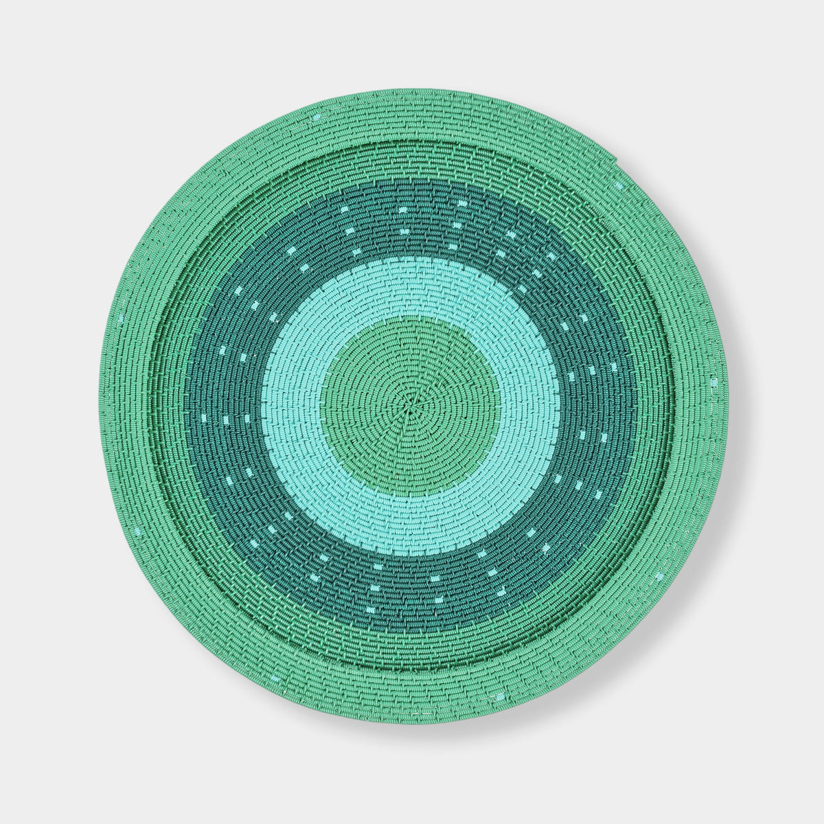 African Placemat Light Green