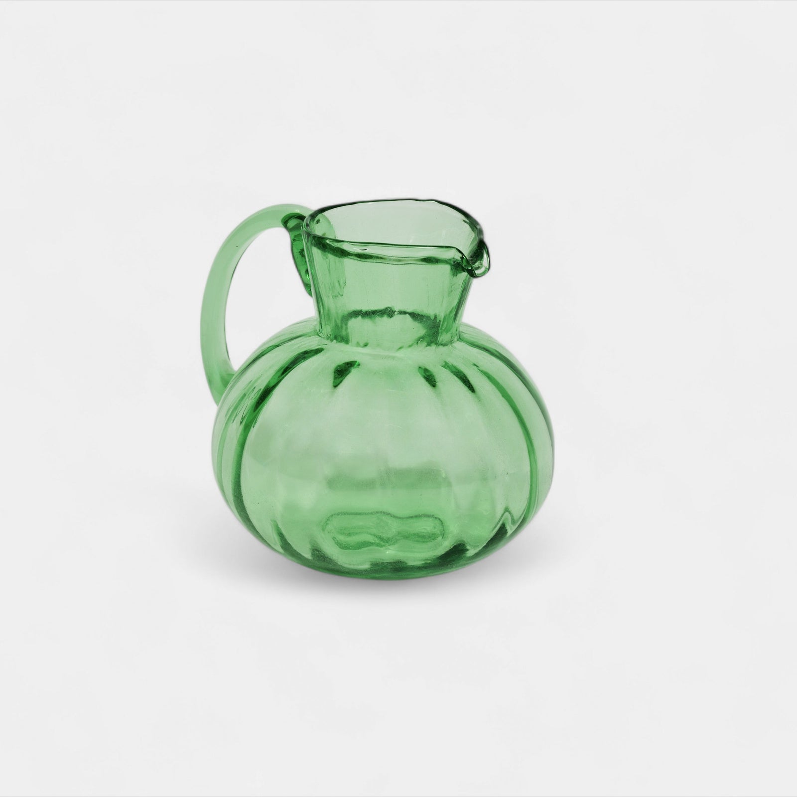 Emerald Green Glass Jug