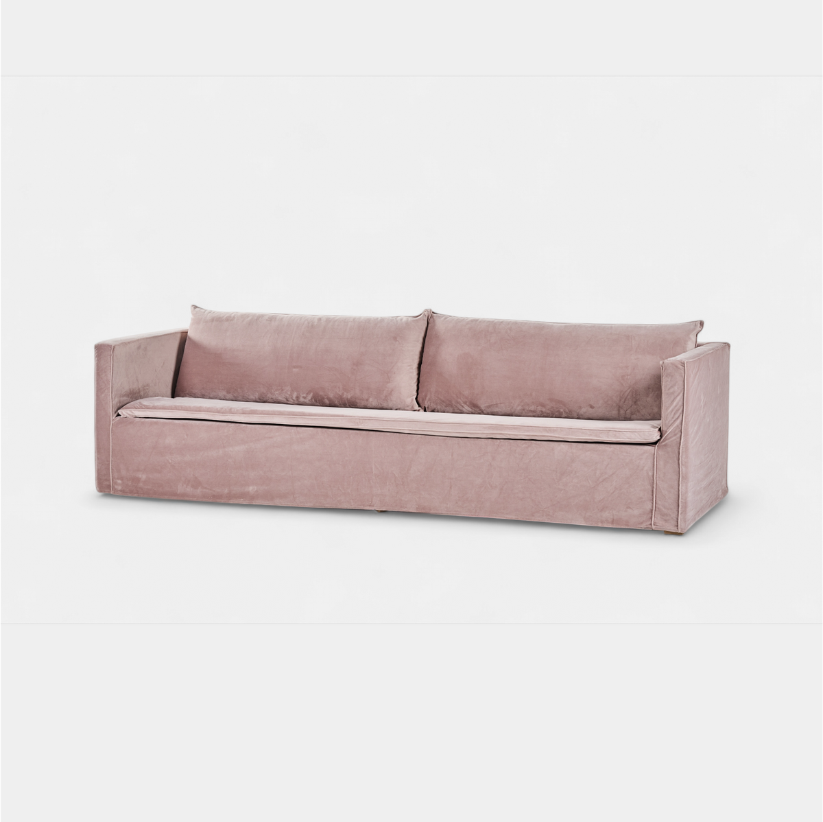 Pink Velvet Sofa