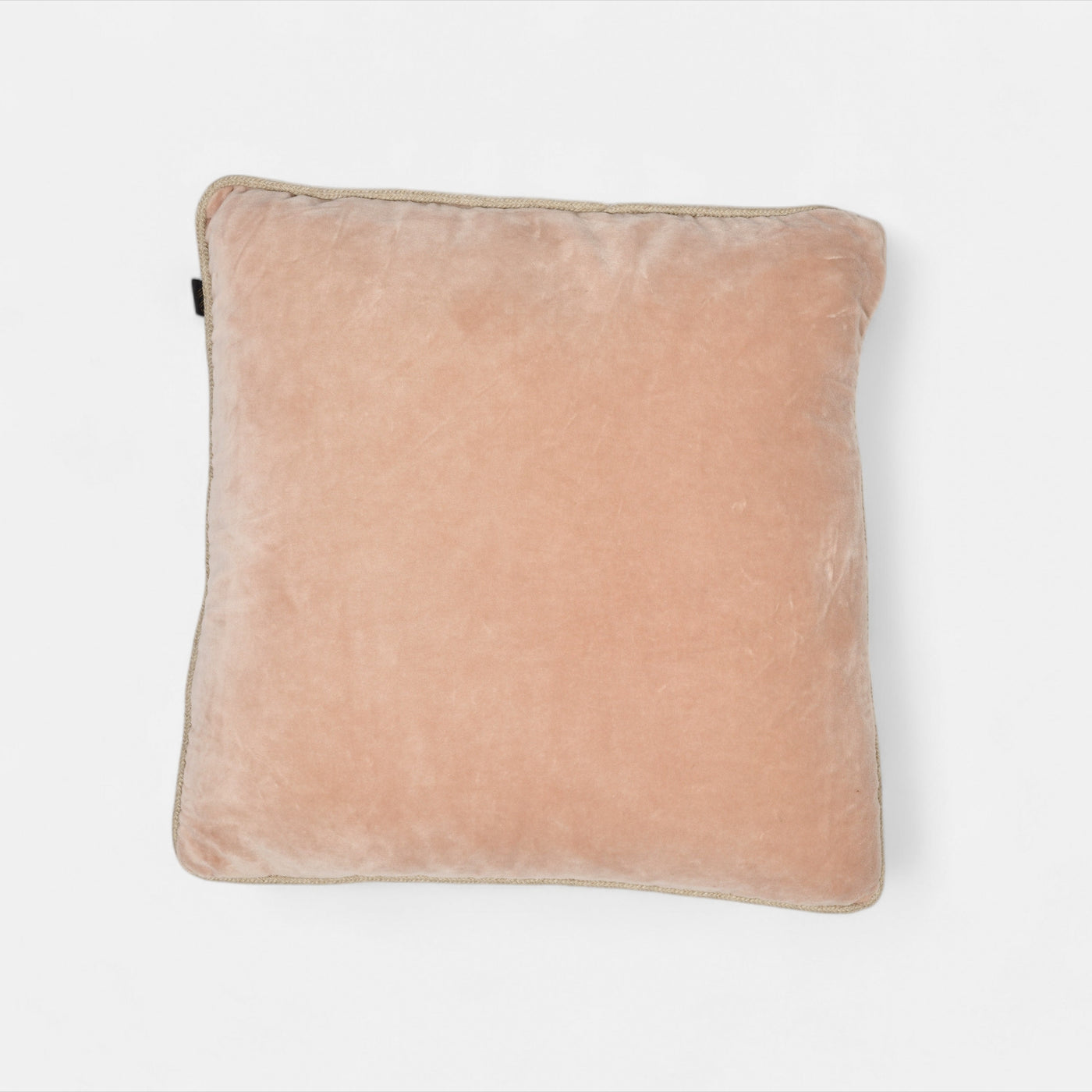 Baby Pink Velvet Cushion
