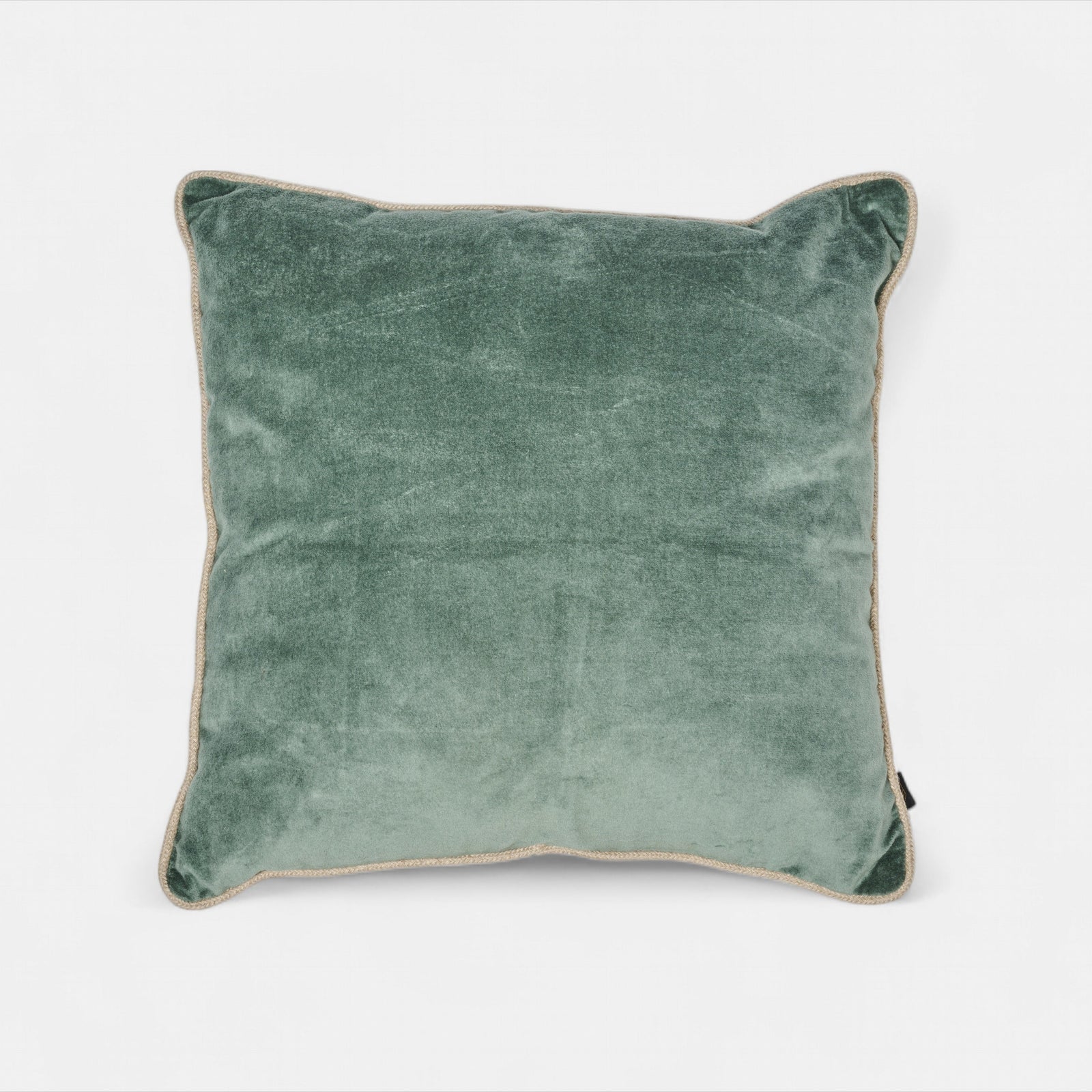 Turquoise Velvet Cushion