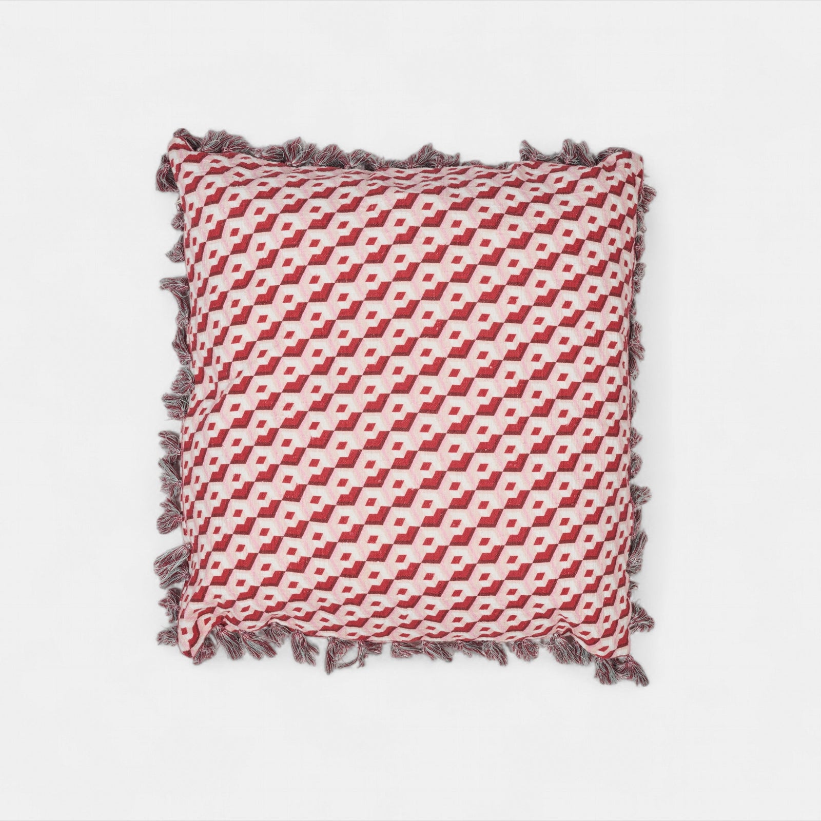 Pink Cube Cushion