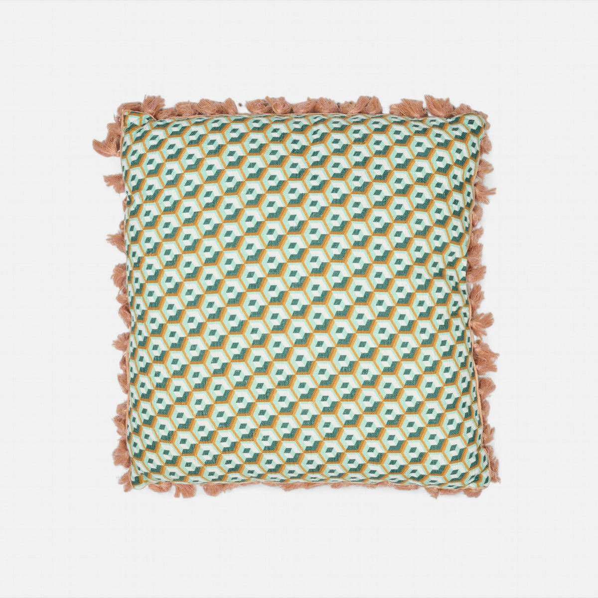 Green Cube Cushion