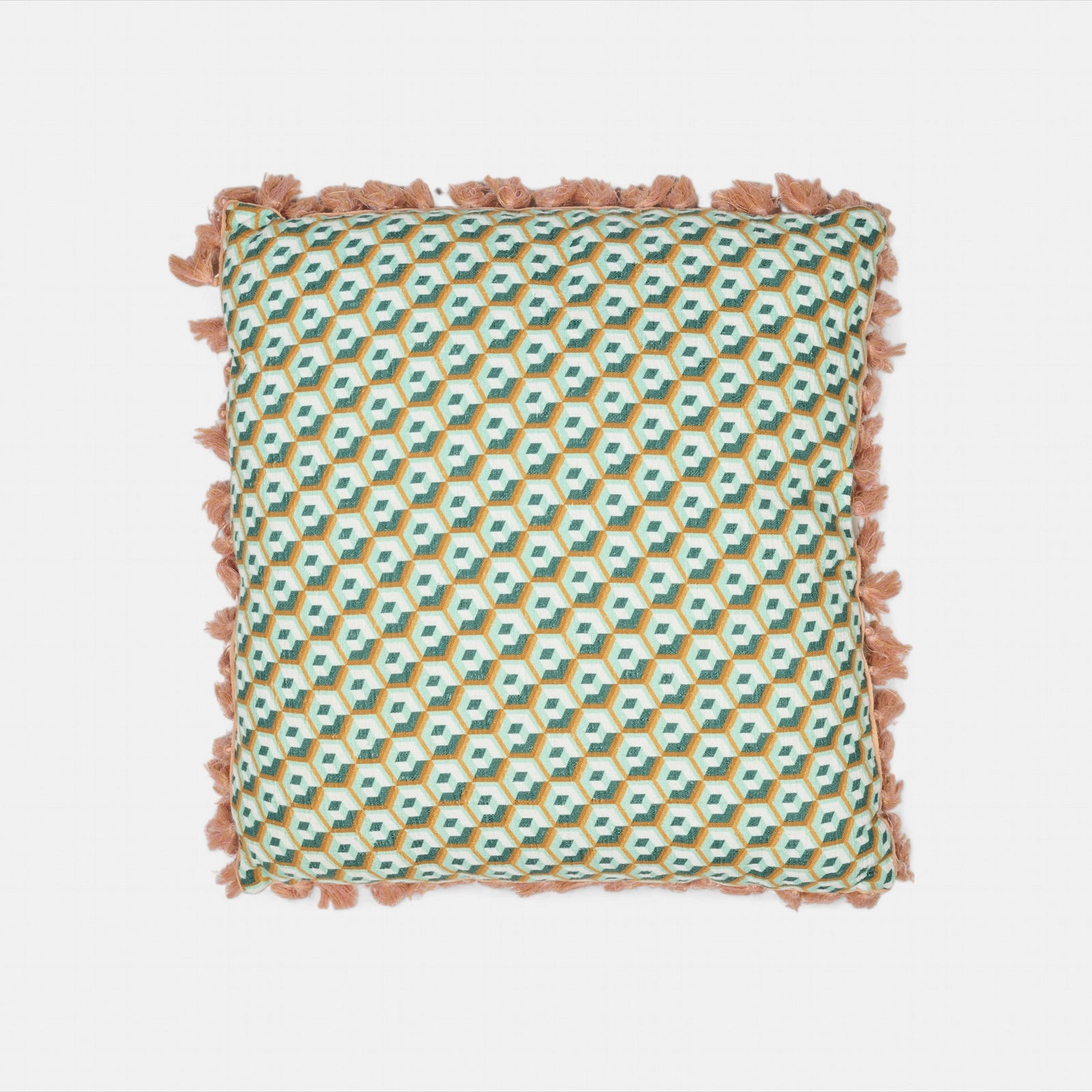 Green Cube Cushion