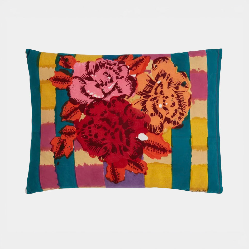 Bouganville mixed cushion