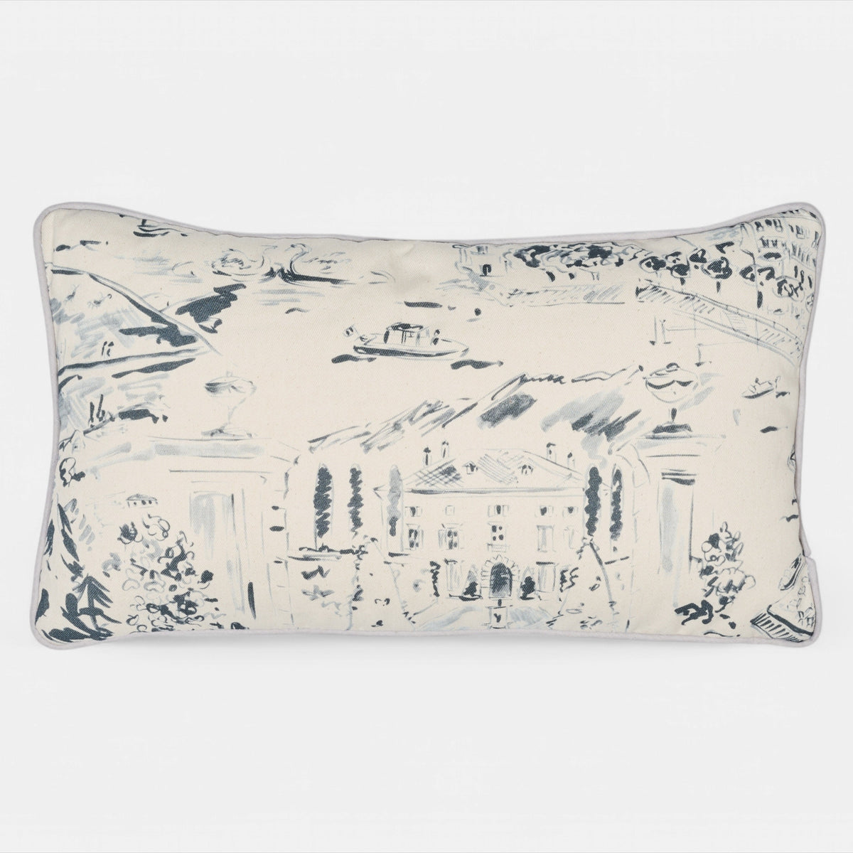 Como Blue Cushion