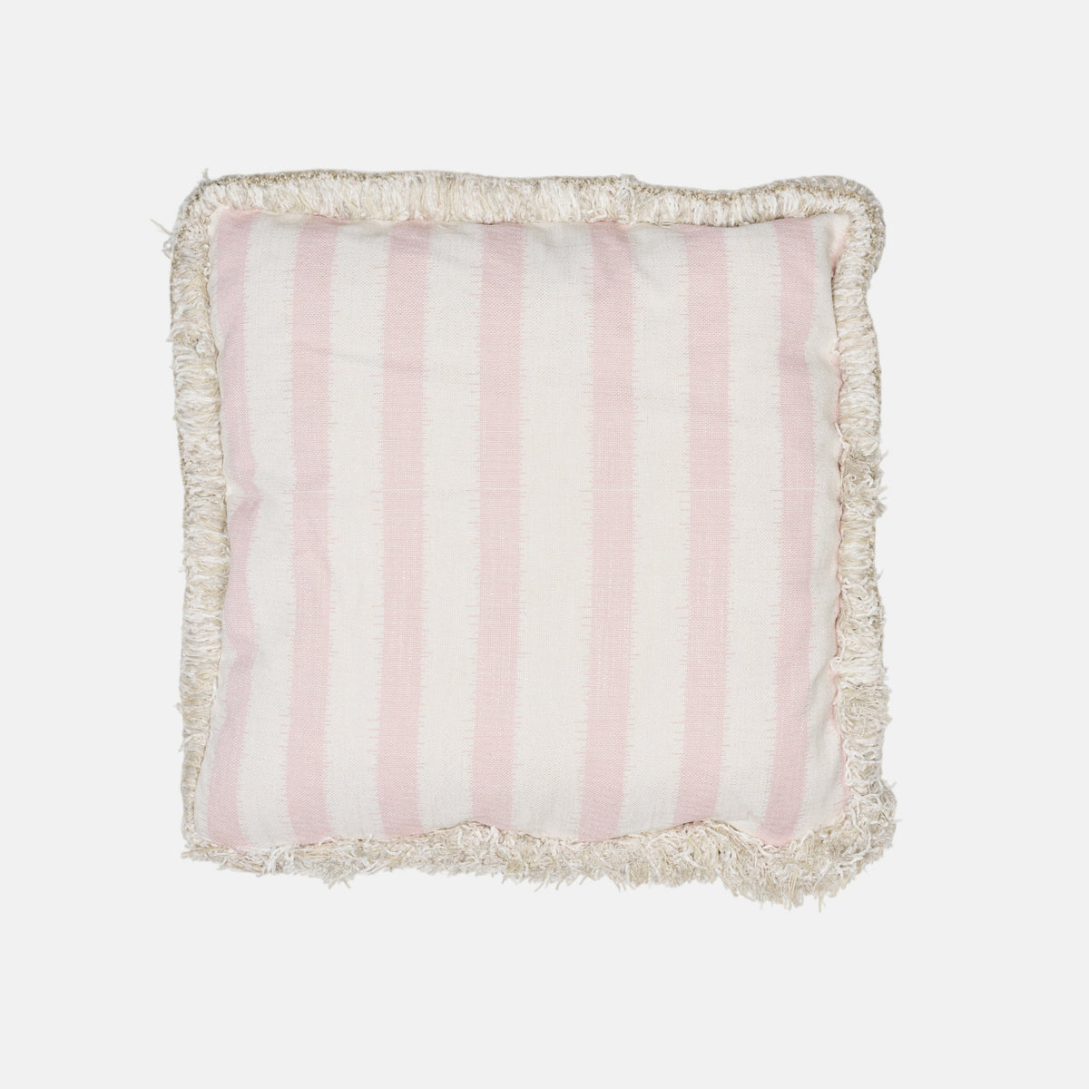 Pink Stripey Cushion