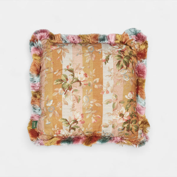 Rainbow Rose cushion