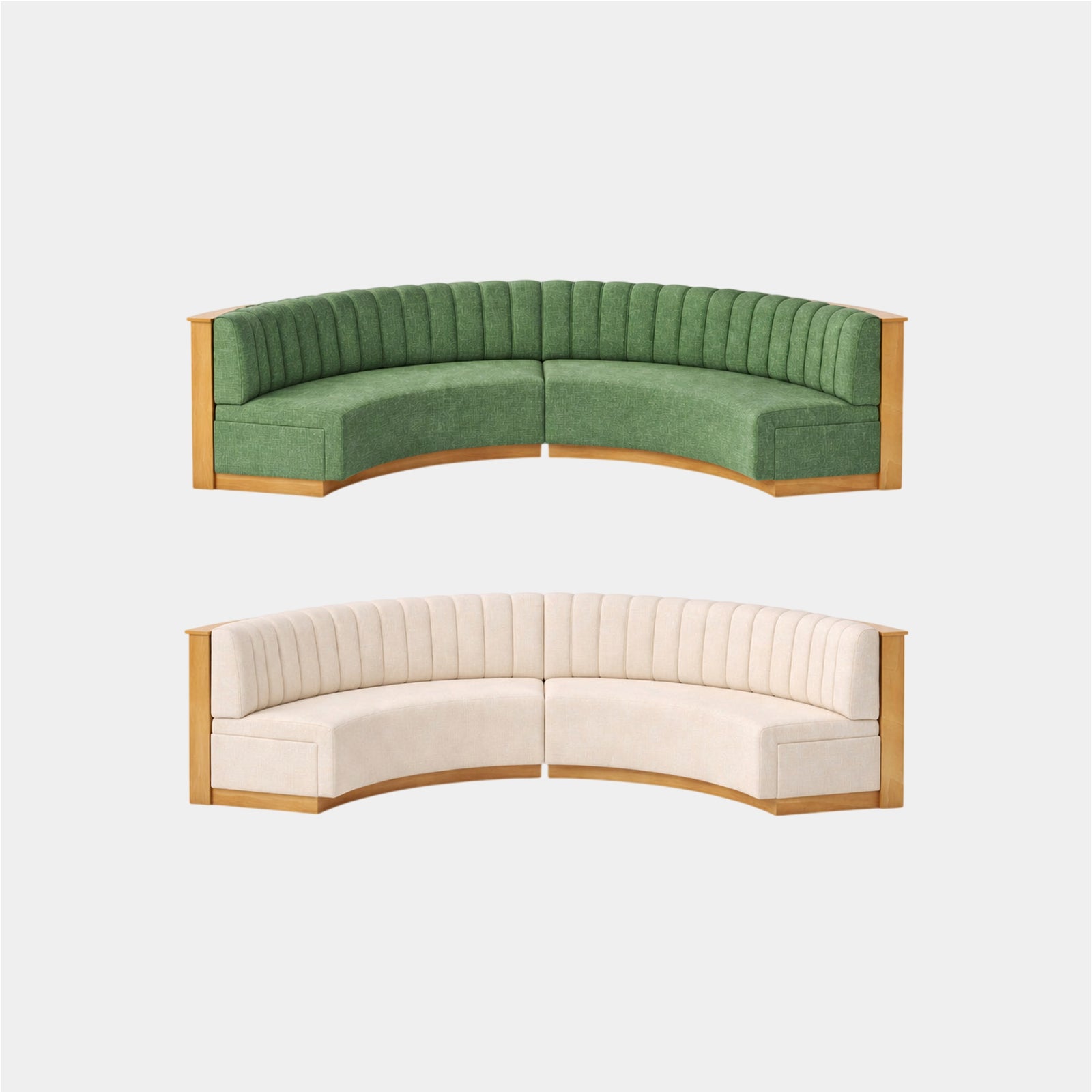 Curved Banquette Sofa