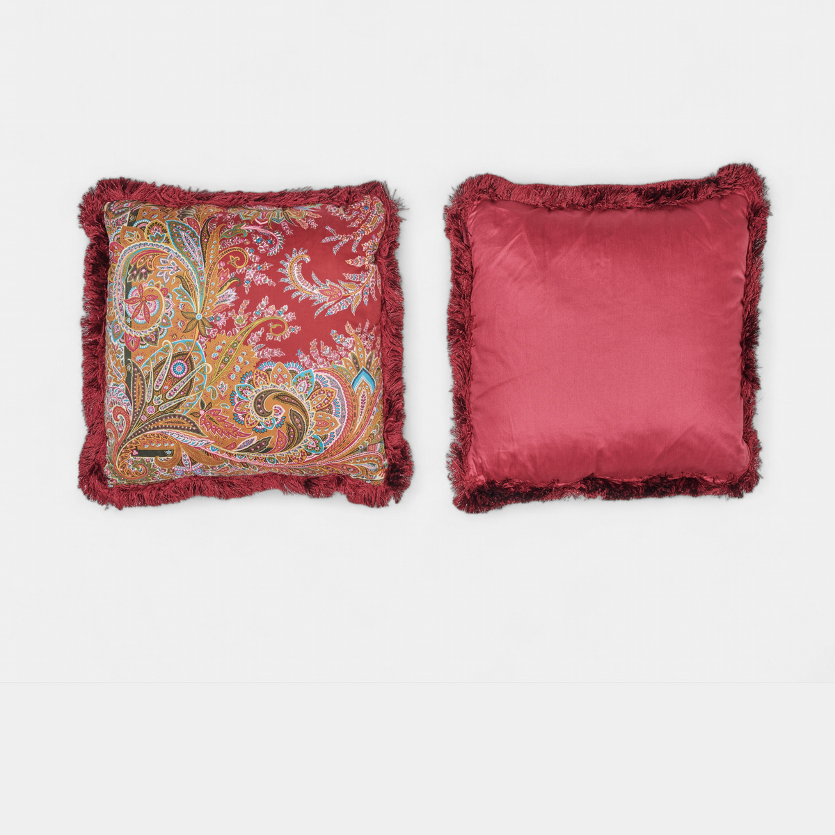 Luxury paisley pattern cushion