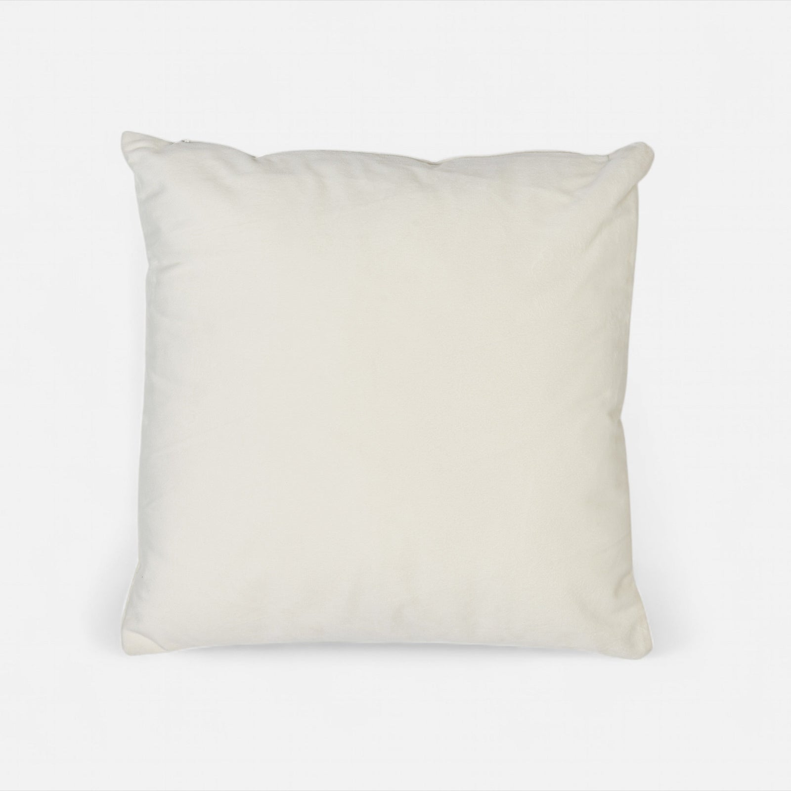 Mint green velvet cushion