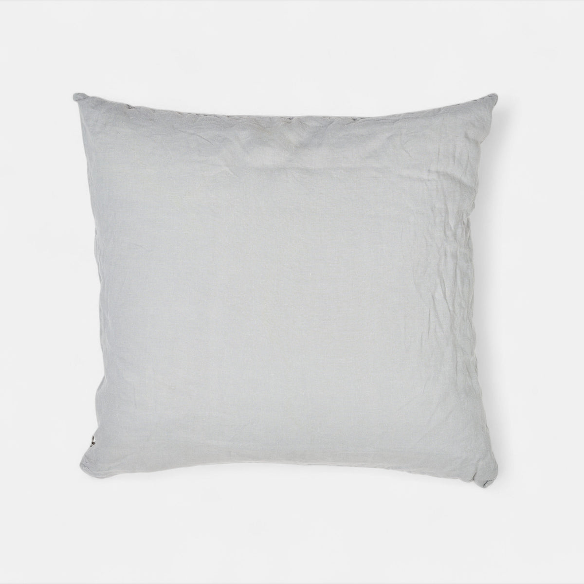 Light gray linen cushion
