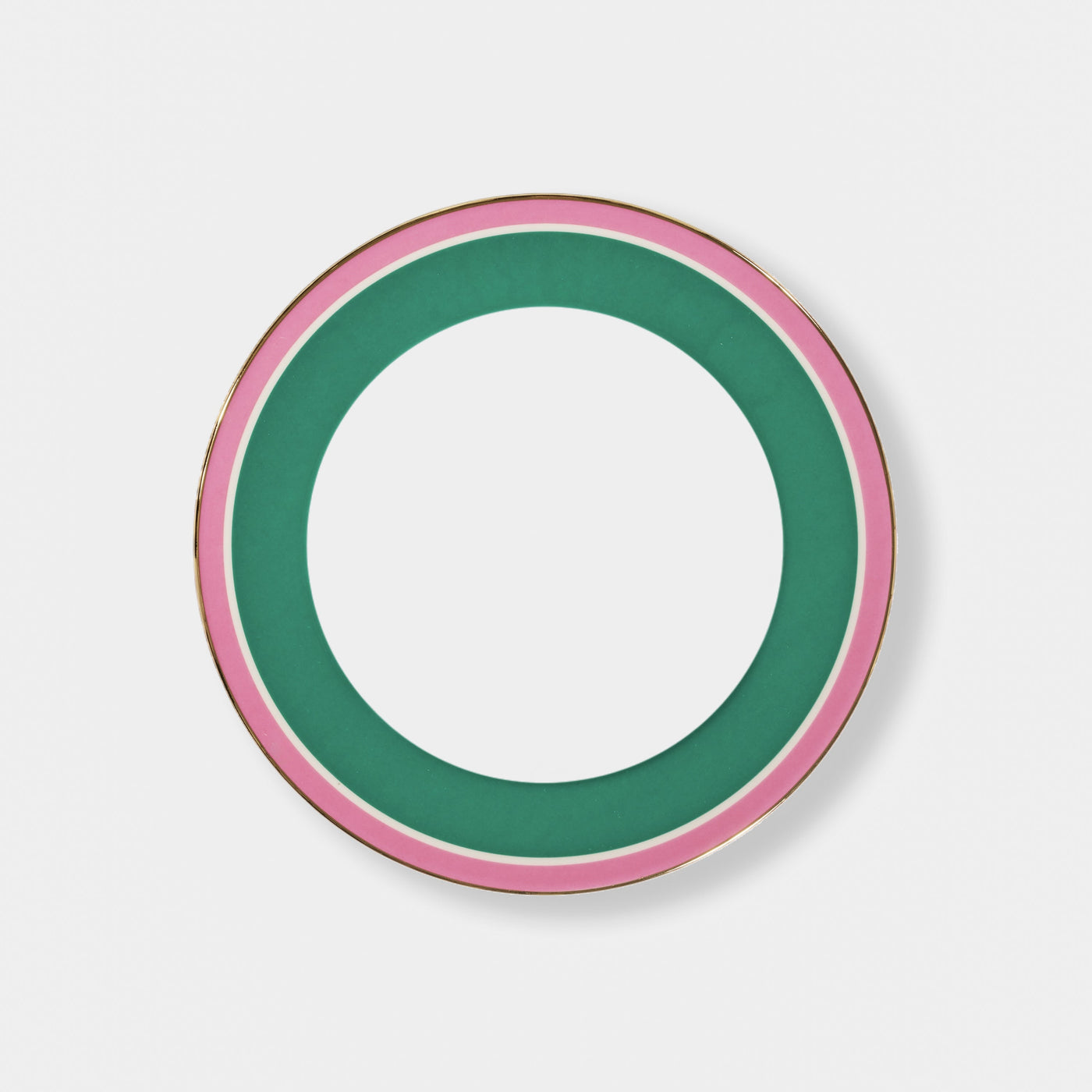 Rainbow green - Pop Style Ceramic Plate