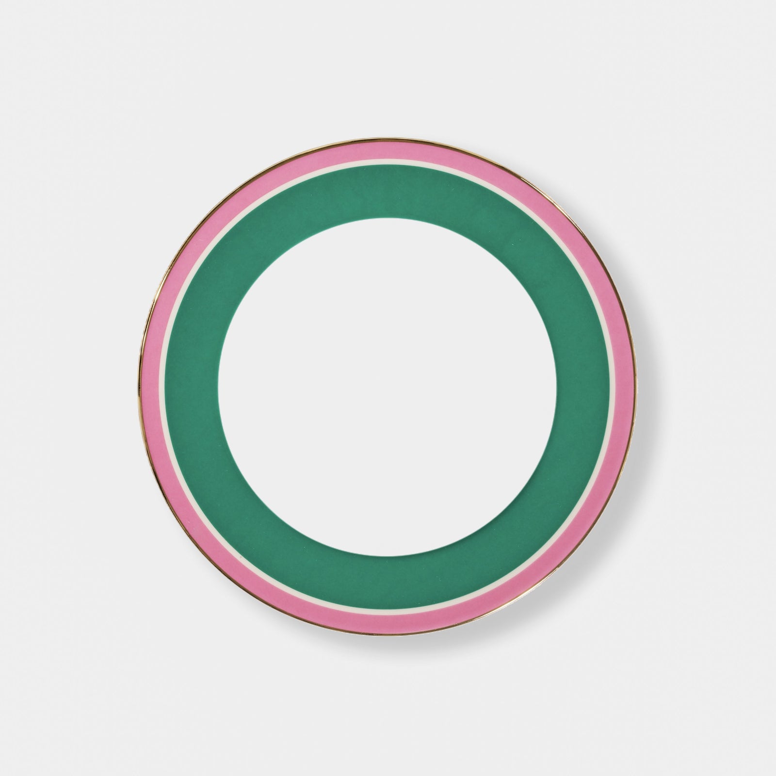 Rainbow green - Pop Style Ceramic Plate