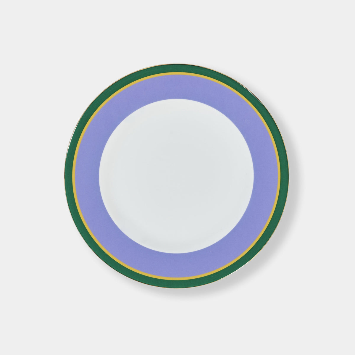 Rainbow Purple - Pop Style Ceramic Plate - Double J
