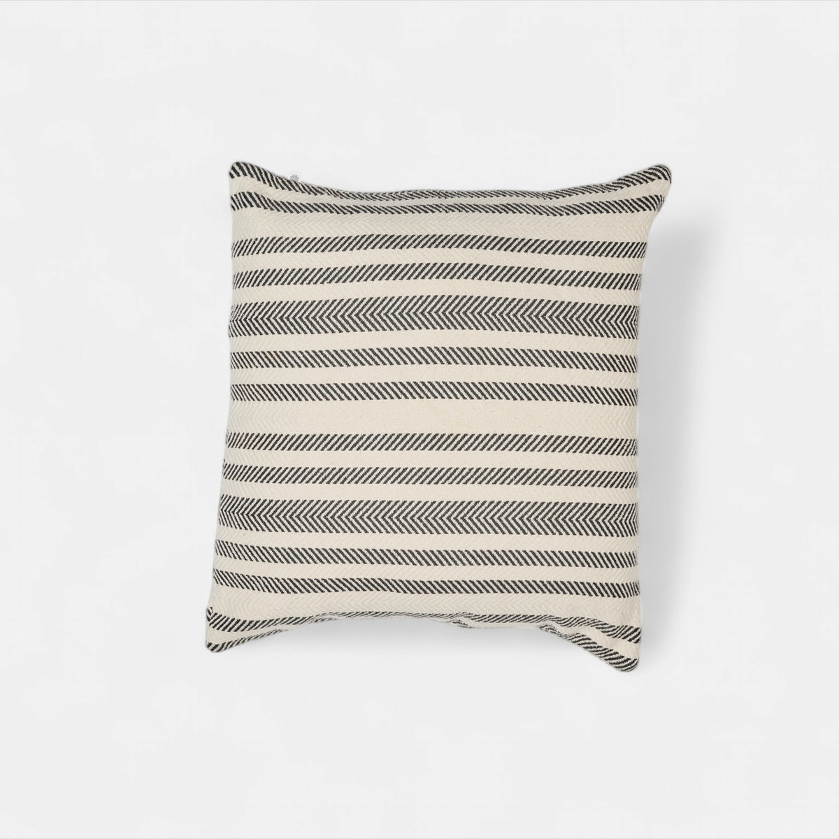 Striped Black/white Cushion