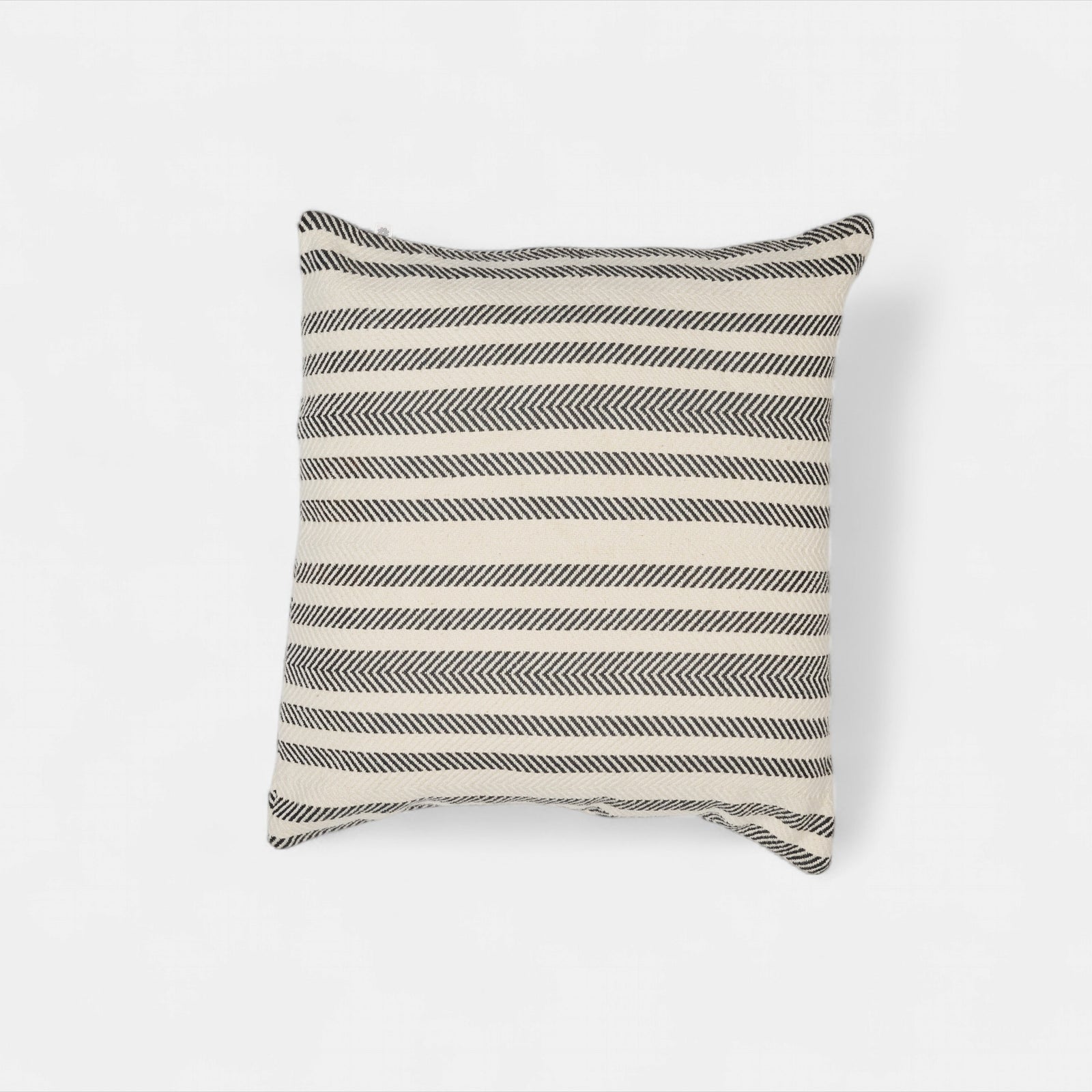 Striped Black/white Cushion
