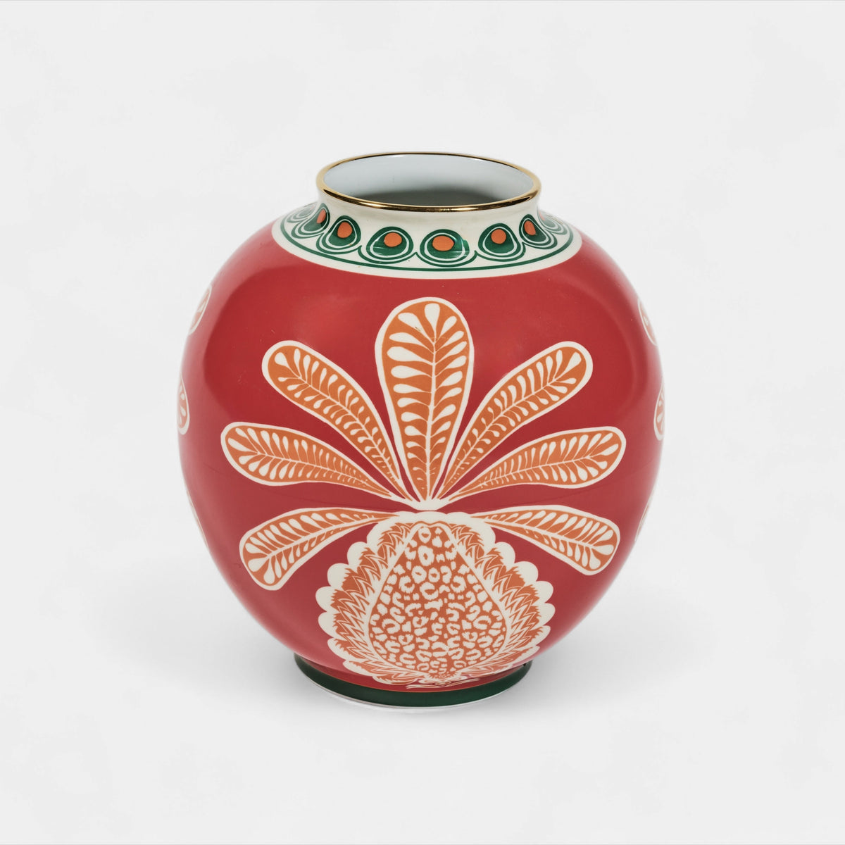 Bubble Vase - Big bordaux Pinapple - M