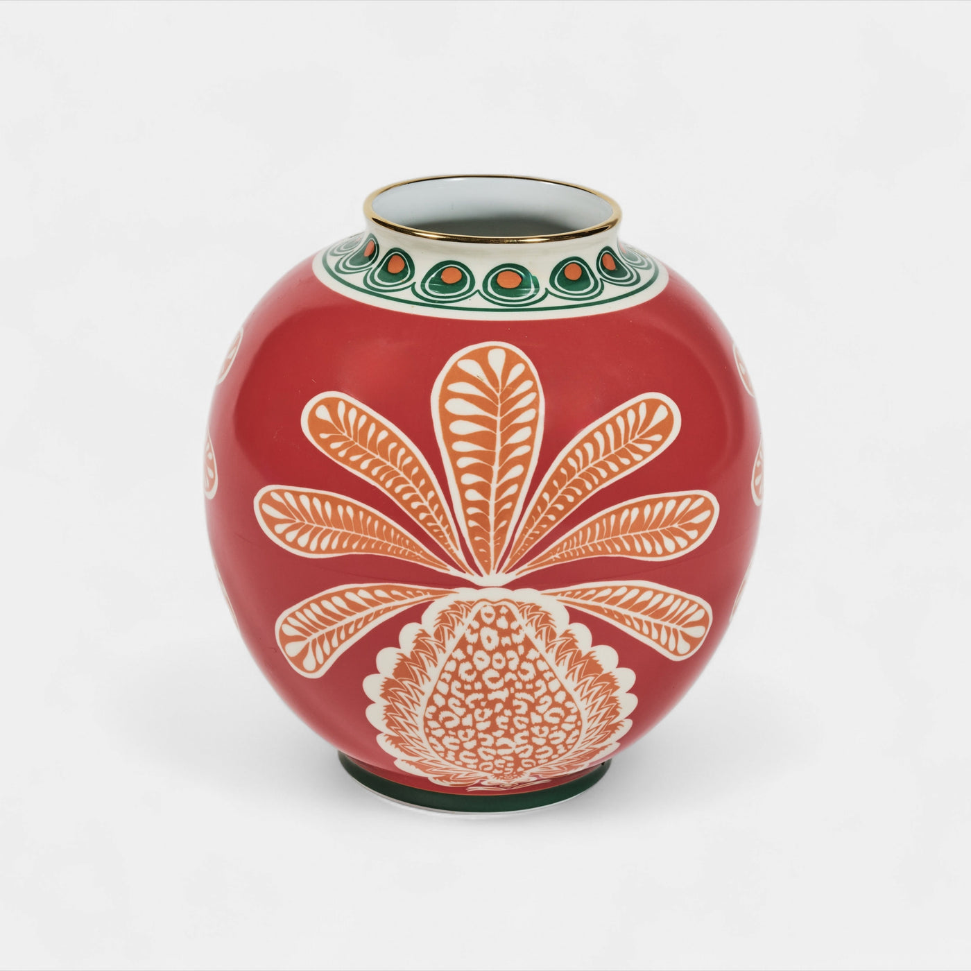 Bubble Vase - Big bordaux Pinapple - M