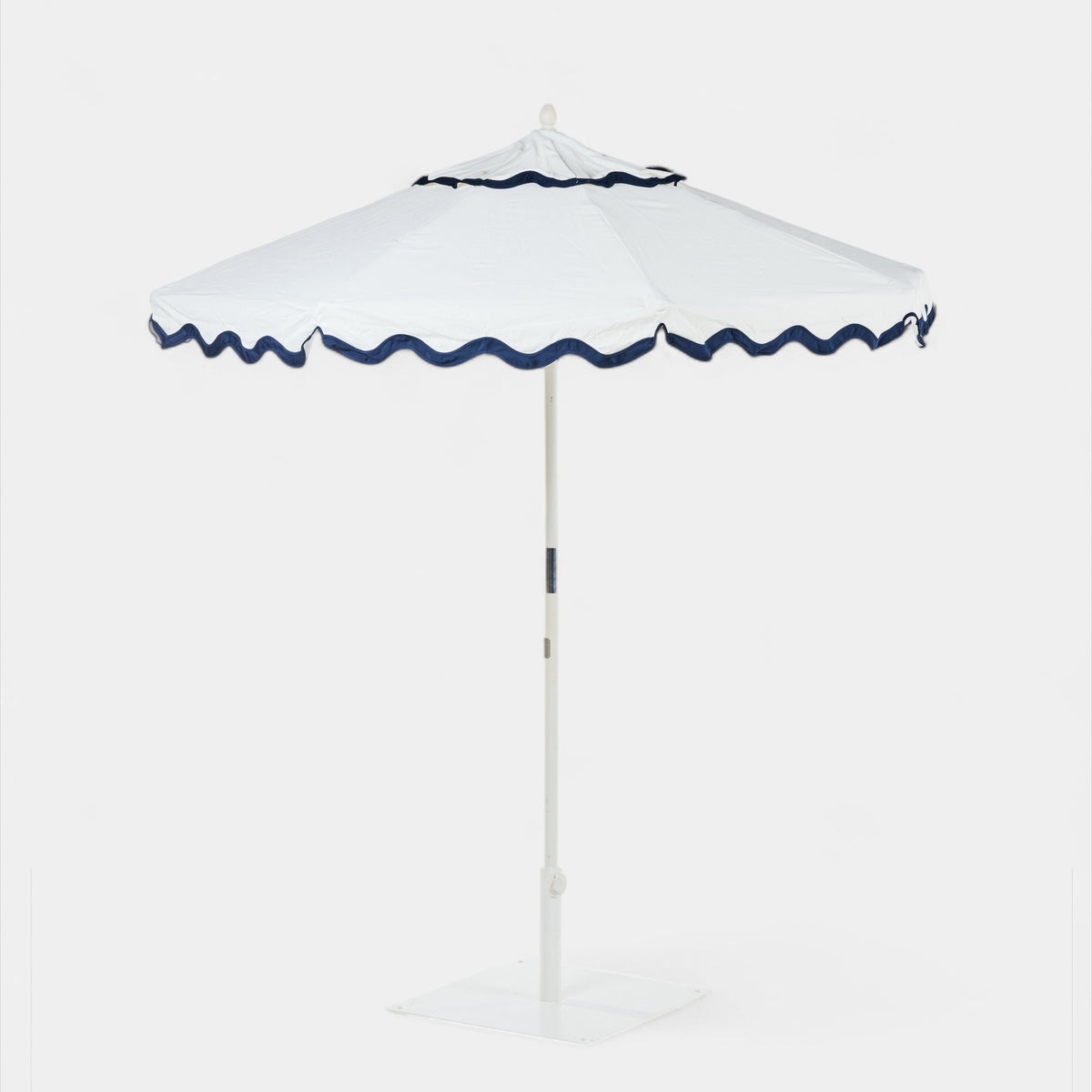Riviera Beach Umbrella - White/Blue