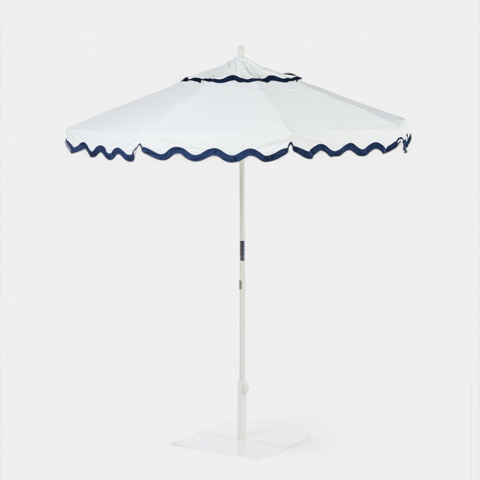 Riviera Beach Umbrella - White/Blue