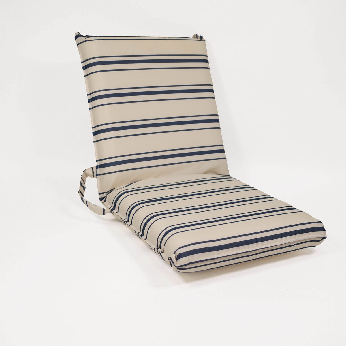 Beach Matrass/Chair- Costal Blue Stripe
