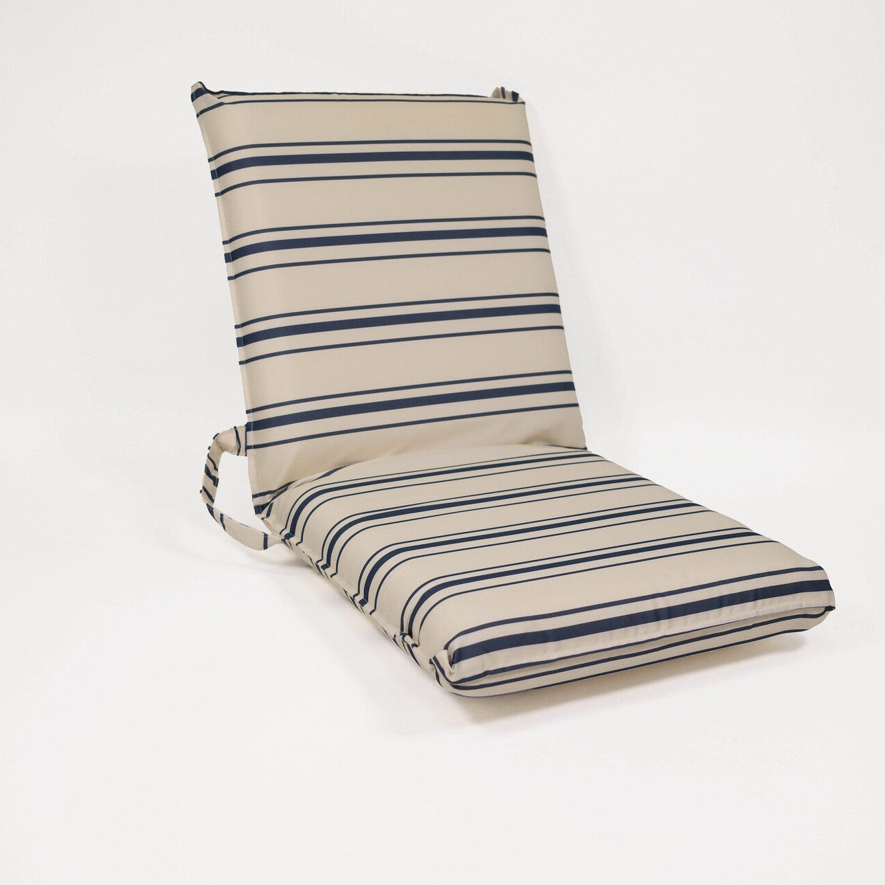 Beach Matrass/Chair- Costal Blue Stripe