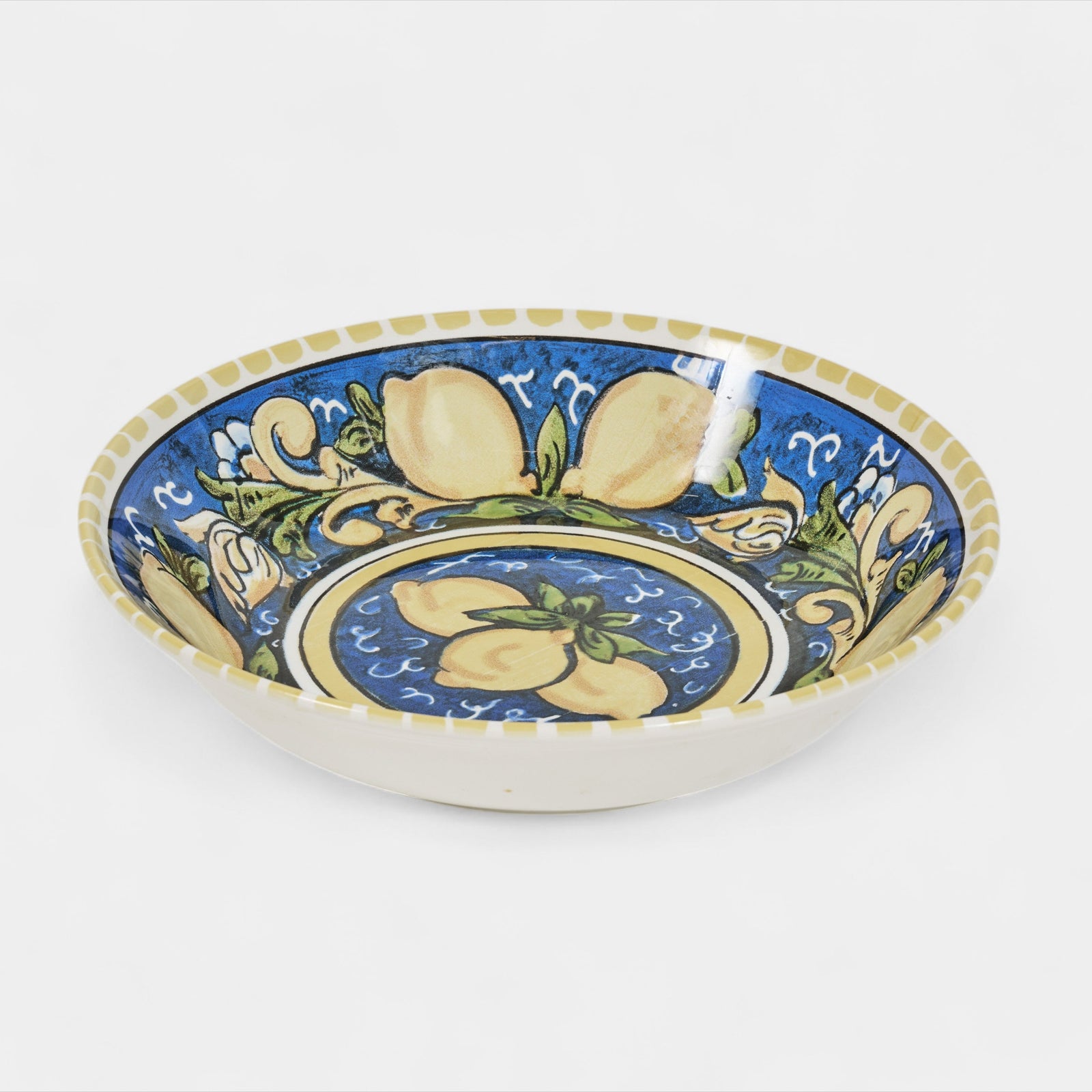 Lemon Large Soup Bowl