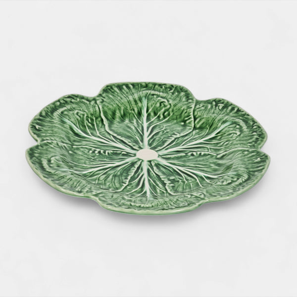 Green Leaves Plate