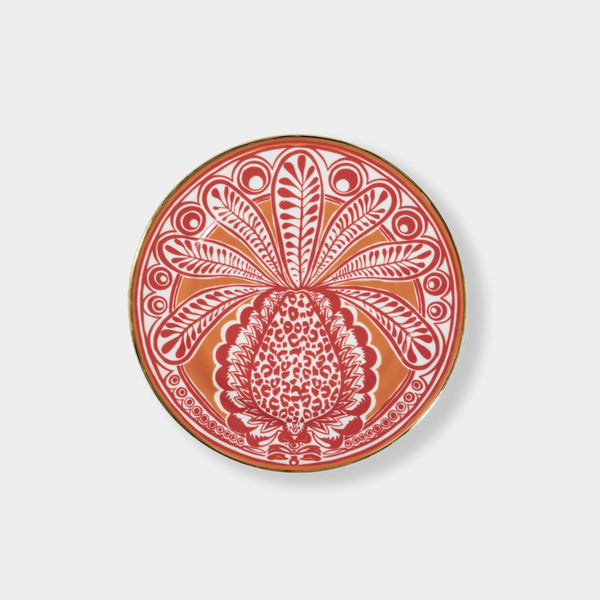 Orange Big Pineapple - Dessert Plate