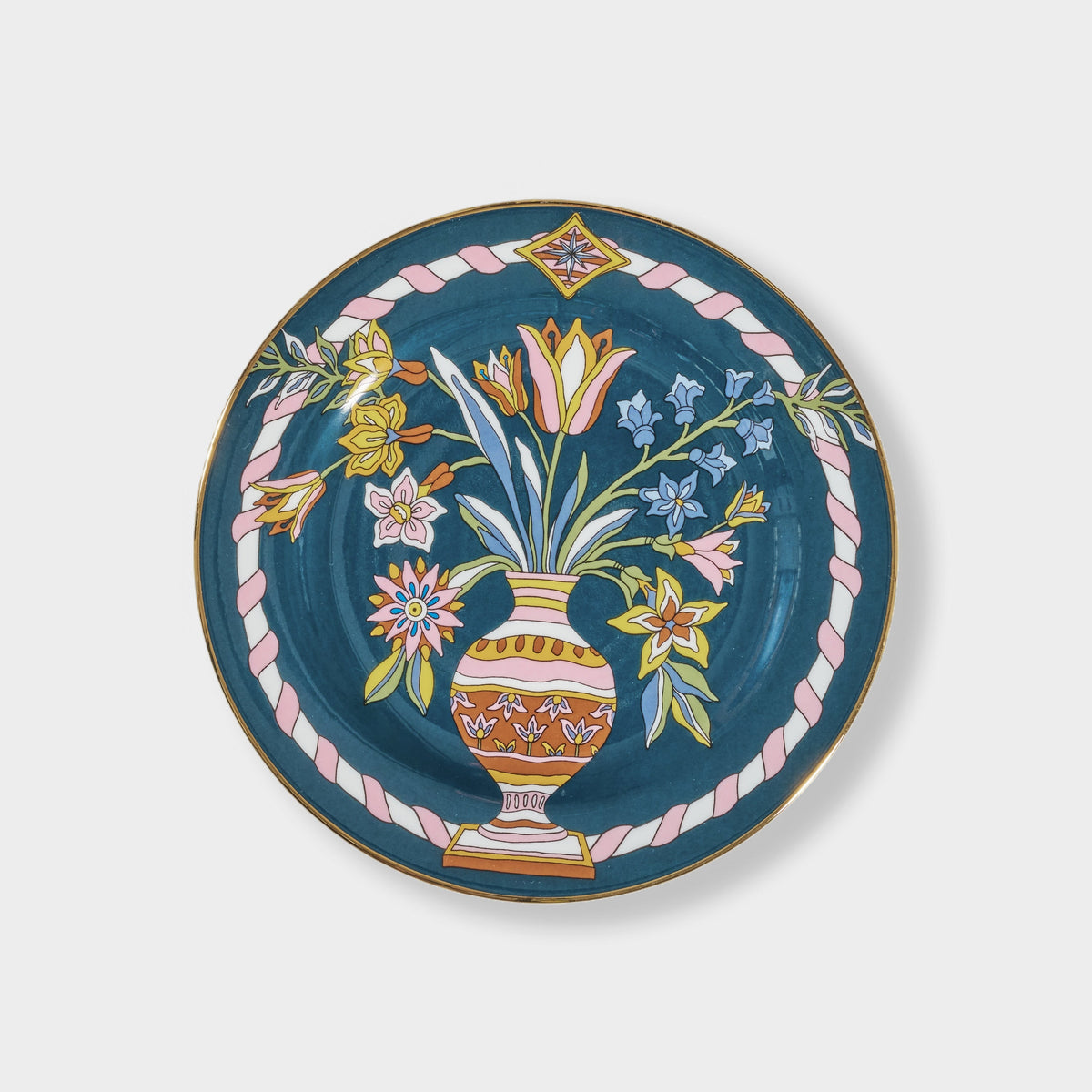 Pietre Dure - Dessert Plate