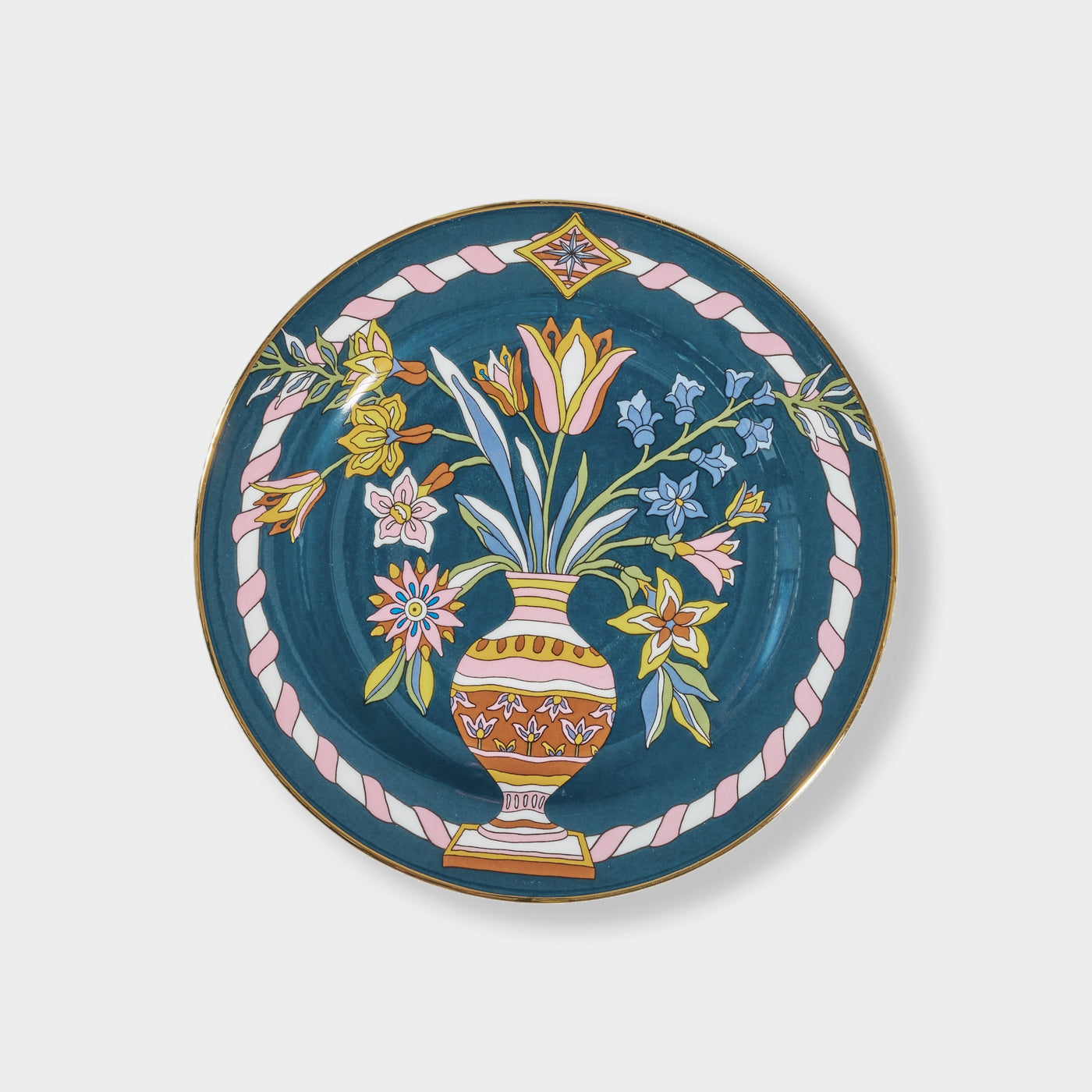 Pietre Dure - Dessert Plate