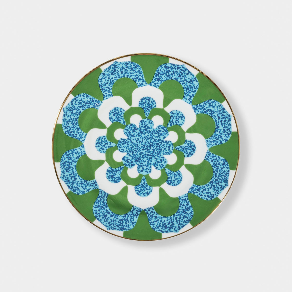 Libellula Green - Dessert Plate
