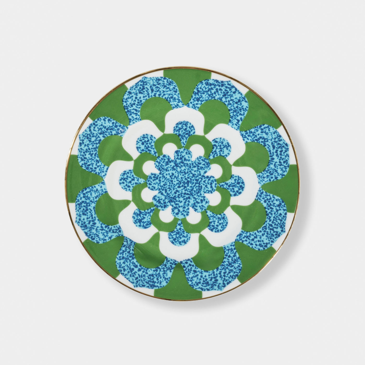 Libellula Green - Dessert Plate