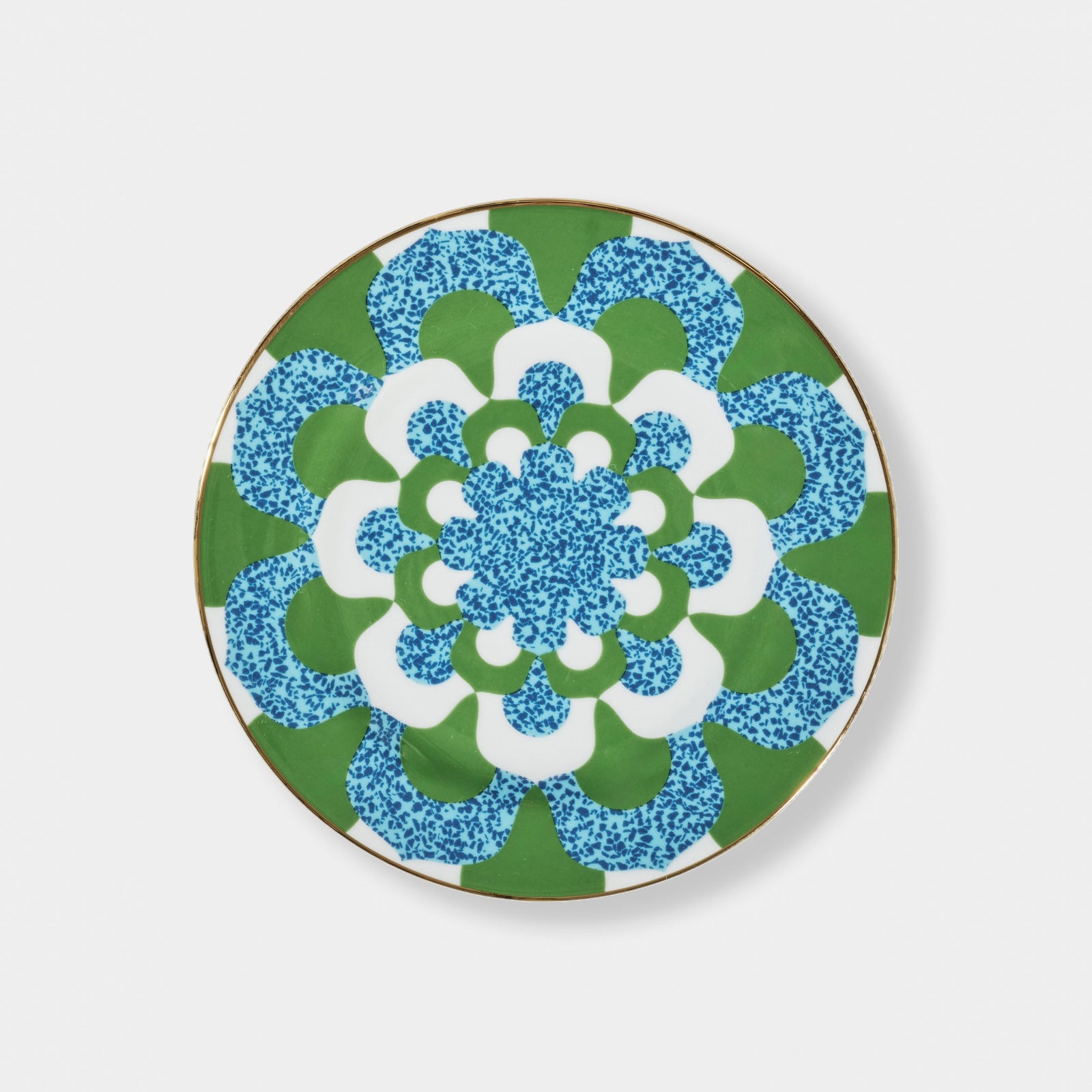 Libellula Green - Dessert Plate