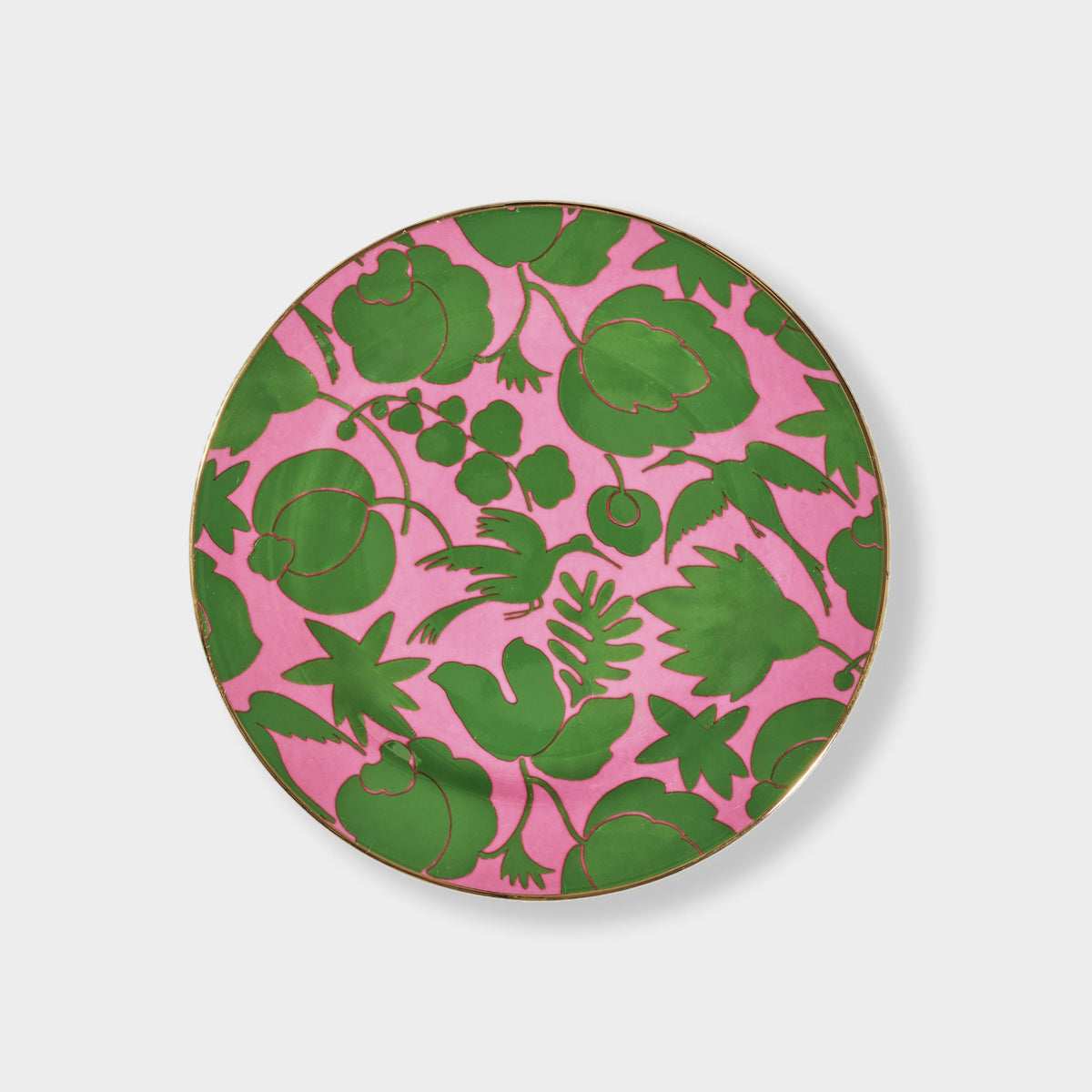 Green Wildbird - Dessert Plate