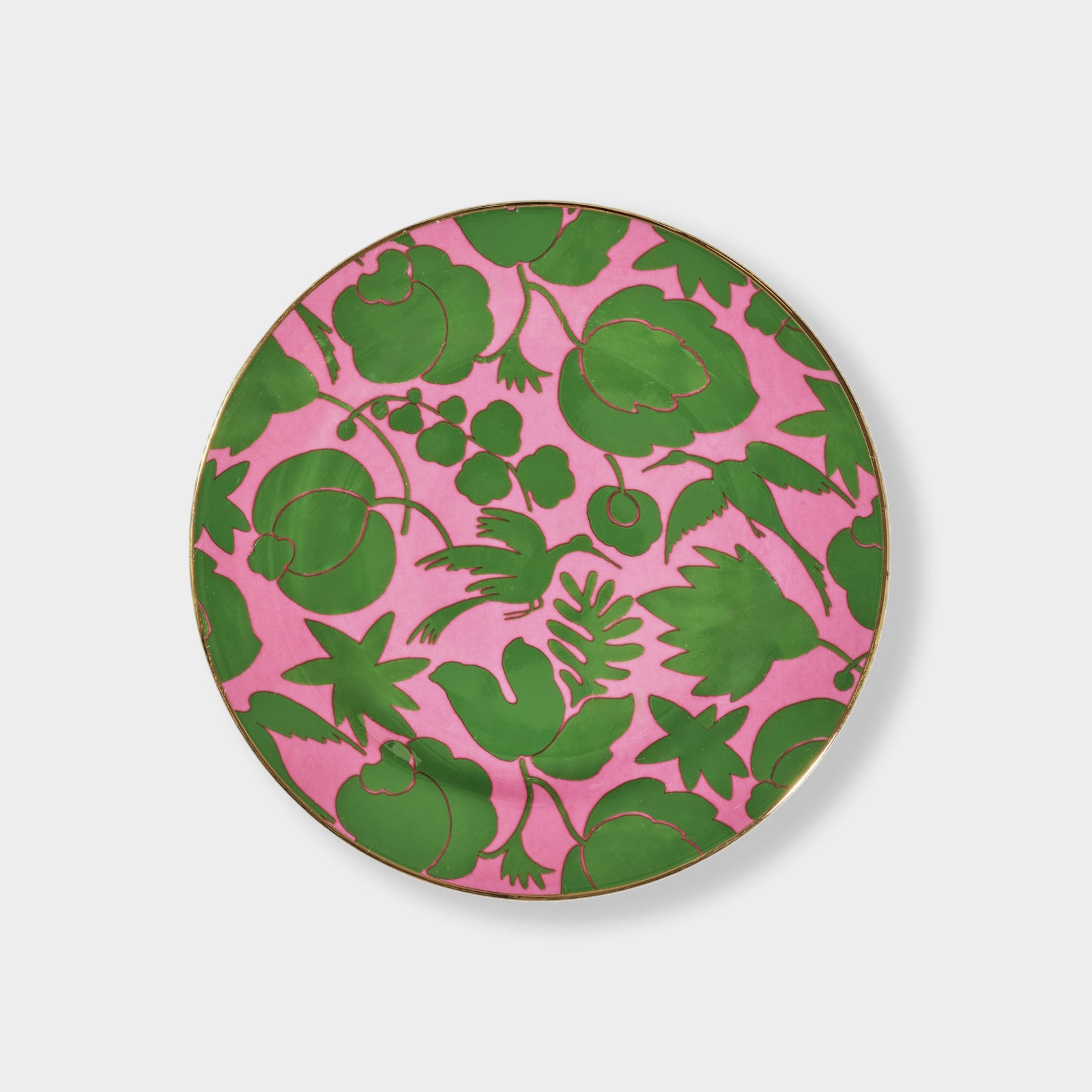 Green Wildbird - Dessert Plate