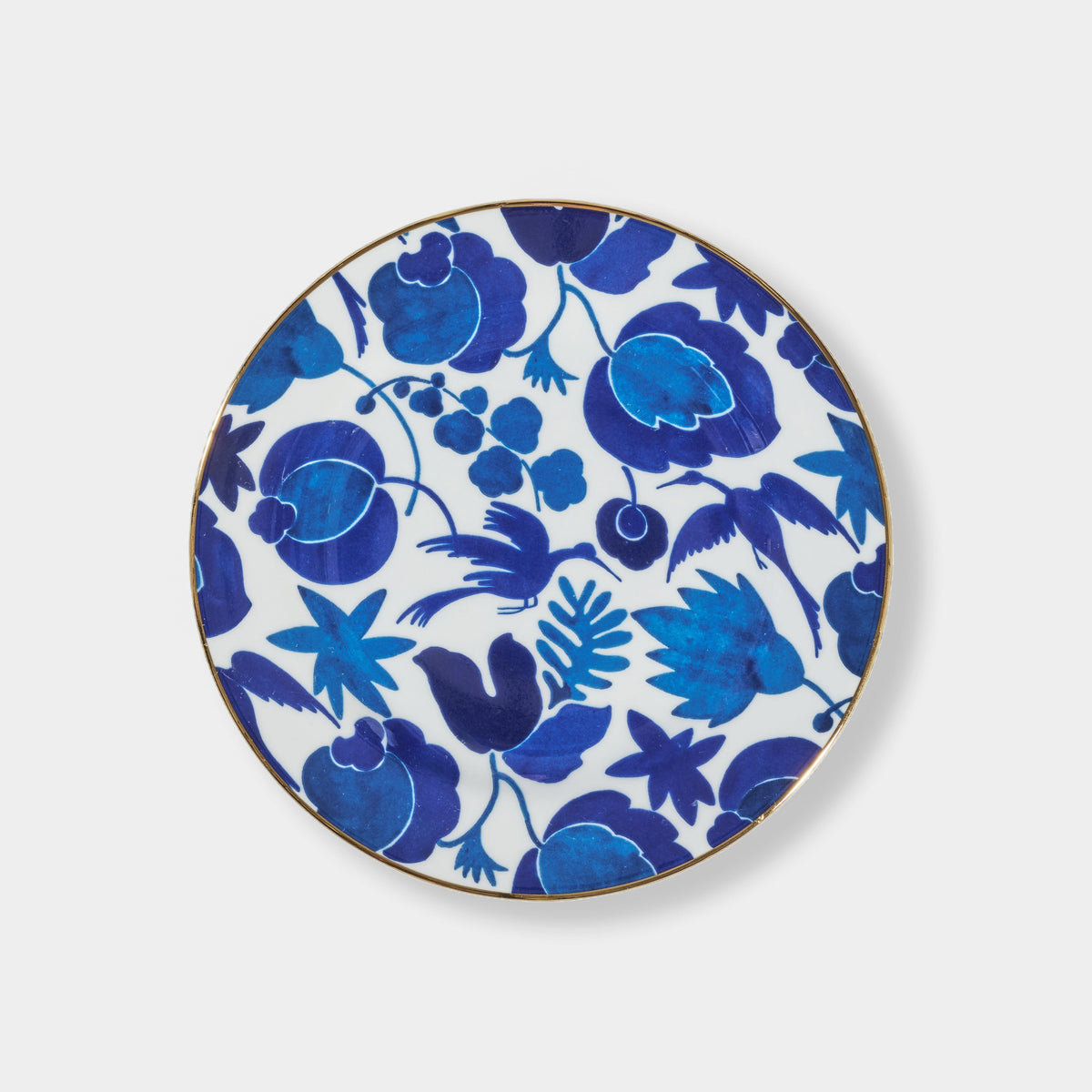 Blue Wildbird - Dessert Plate